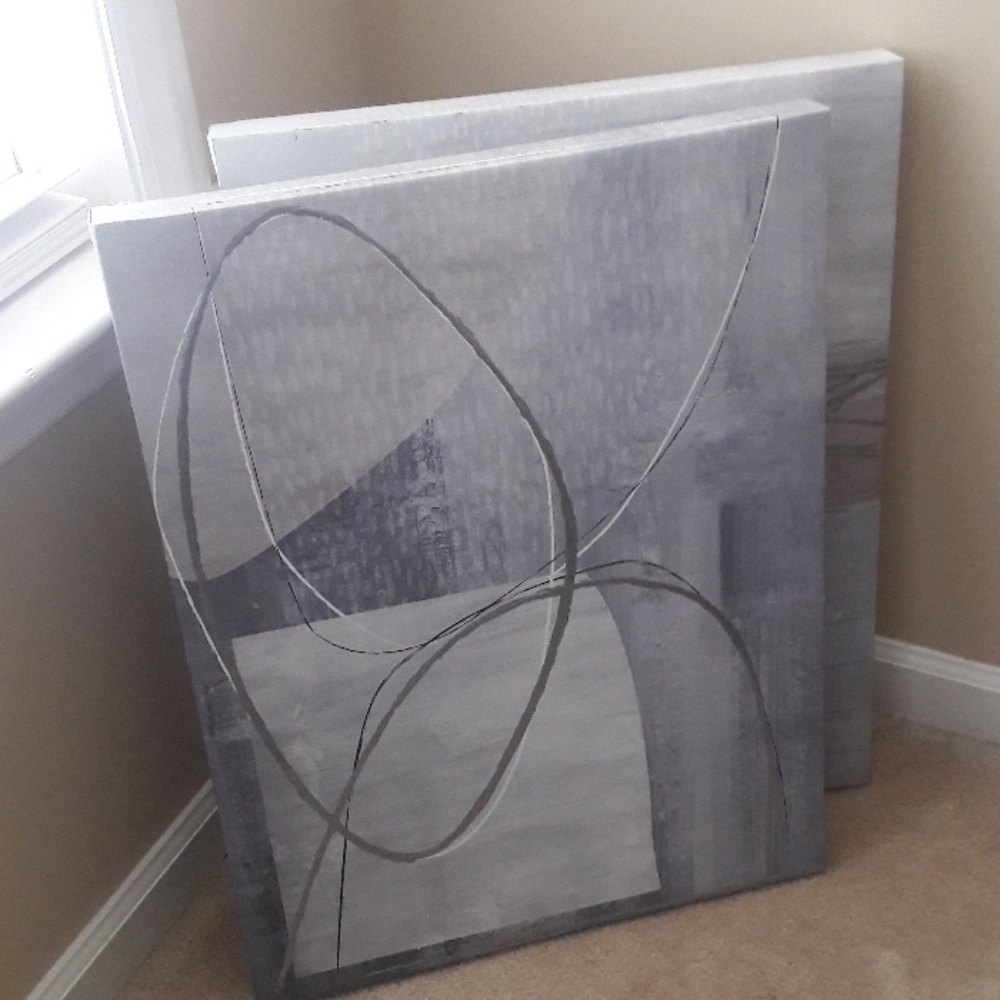 Nikki Chu/ Abstact/ Canvas Painting Set